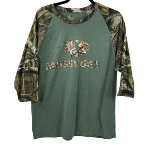 Mossy Oak Men's/Unisex ¾  sleeve shirt